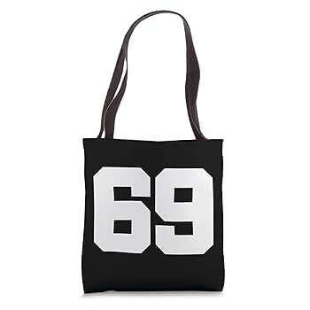 Amazon.com: 69 Sixty Nine For Men and Women Tote Bag